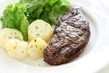Steak and Potatoes