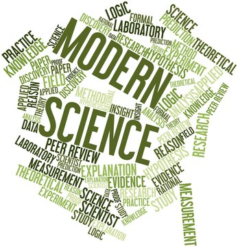 Word cloud for Modern Science
