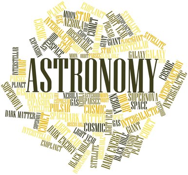 Word cloud for Astronomy