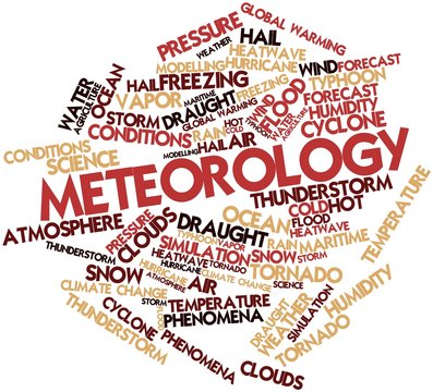 Word cloud for Meteorology