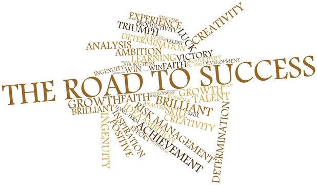 Word cloud for The Road to Success