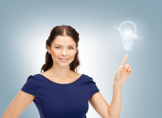 beautiful happy woman