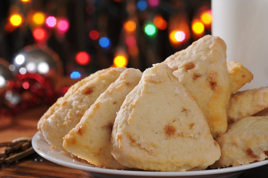 Caramel Toffee Scones At Christmas