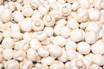 Button Mushrooms.