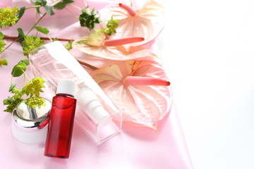 Anthurium and skin care cosmetic