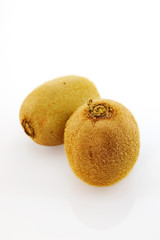 Fototapeta premium Kiwi fruits with white background