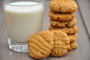 Erdnussbutter Cookies