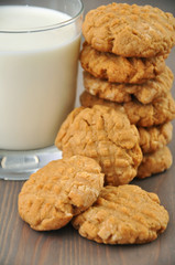 Erdnussbutter Cookies