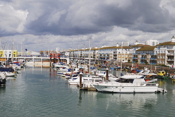 Fototapeta na wymiar Brighton Marina. Sussex. Anglia