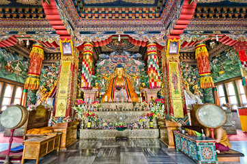 Butanese temple in Bodghaya
