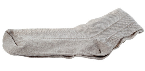 pair of gray socks