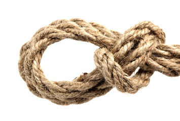 Rope with knot