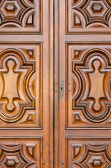 Porta ecclesiastica in legno 