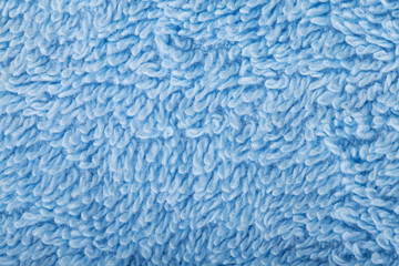 Blue towel texture
