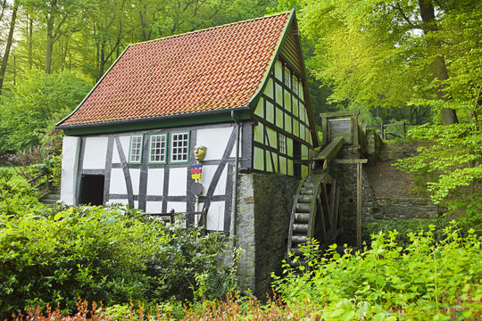 Traditional german watermill (Bad Essen, Germany)