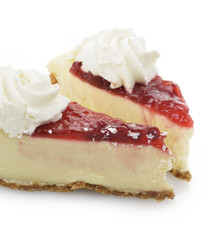 Cherry And Strawberry Cheesecake