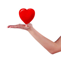 Fototapeta premium Gift of heart