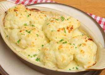 Cauliflower Cheese or Gratin