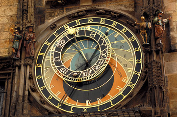 Fototapeta na wymiar Zegar Orloj w Pradze