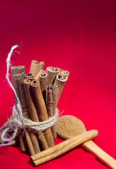bunch of cinnamon stick