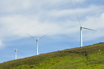 Eolian generators (Basque Country)