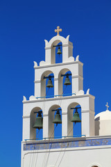 Obraz premium Church St. Irene of Oia, Santorin