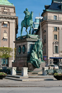 Monument To King Gustavus Adolphus Of Sweden