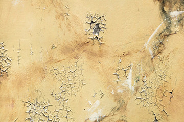 Textur von verwitterter Wandfarbe