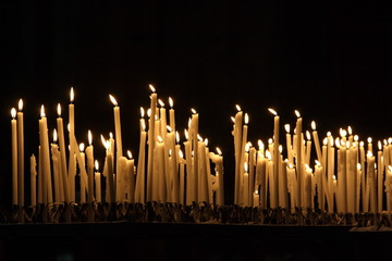 Naklejka premium candles