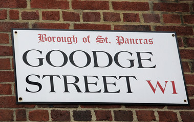 London Street Sign - Goodge Street
