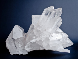 Big quartz crystals - obrazy, fototapety, plakaty