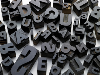 typefaces in composition