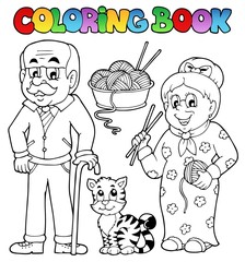 Livre de coloriage famille collection 2