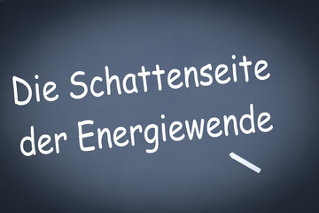 Schattenseite der Energiewende