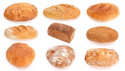 Assorted breads