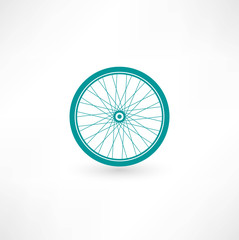 Obraz premium Bicycle Wheel Symbol