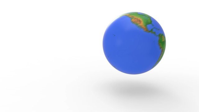 Stock Footage of Globe animation, Loopable