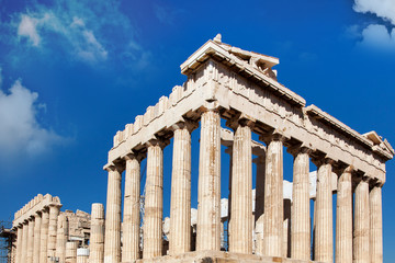 Fototapeta na wymiar Akropol w Atenach