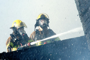 Fototapeta premium Firefighters