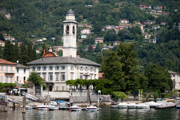 Fototapeta na wymiar Cernobbio - Jezioro Como