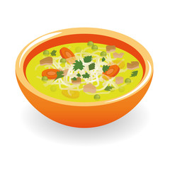 beef broth soup