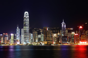 Obraz na płótnie Canvas Hong Kong Skyline