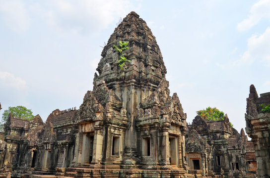 Torre central del templo de Banteay Samre. Camboya