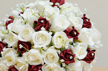 Artificial Flowers Close-up