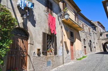 Alleyway. Montefiascone. Lazio.  Italy.