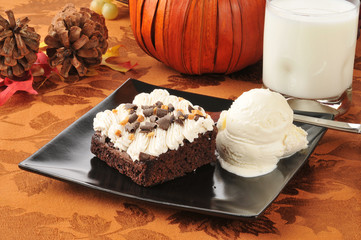 Holiday brownies
