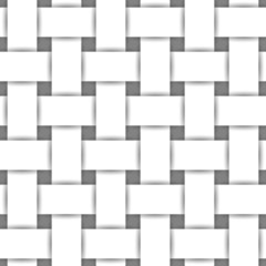 White paper stripes - seamless vector background (eps10)