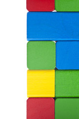 カラフルな積み木