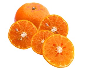 Fresh juicy oranges