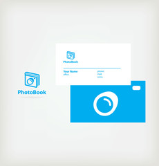 Naklejka premium logo, business card